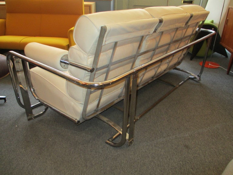 Gilbert Rohde for Troy Steamline Metal Three Seat Glider 1937 4